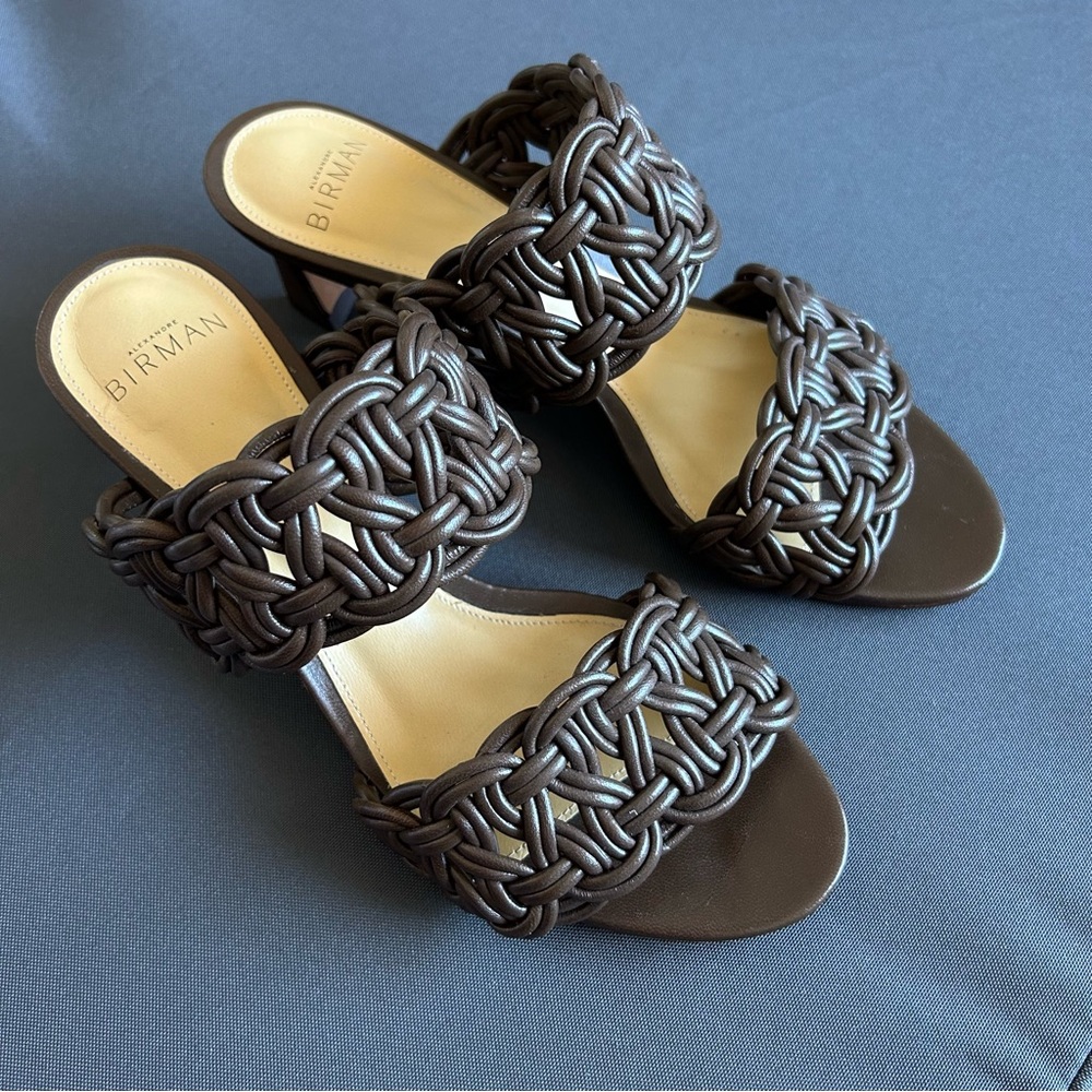 Alexandre Birman Sammy 50 Sienna Leather Heeled Sandal EUC! - Picture 9 of 15